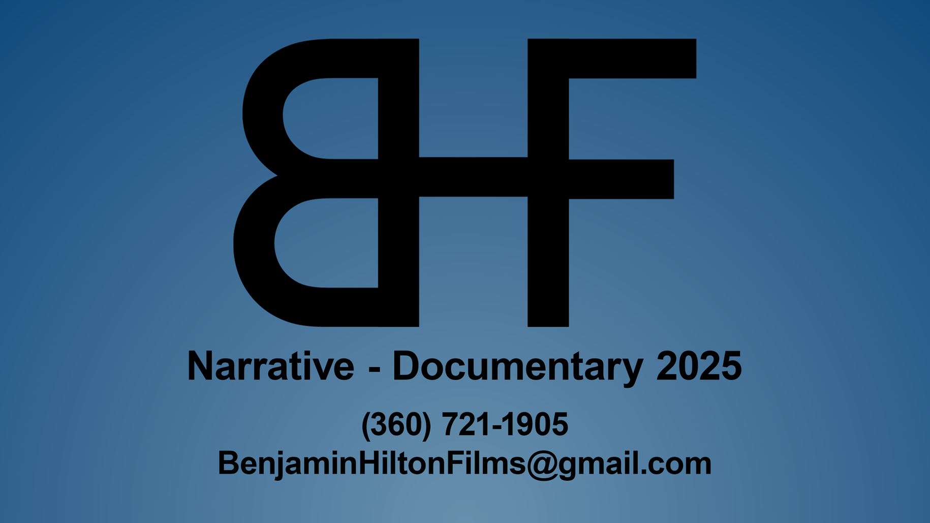 Editing Reel - Narrative